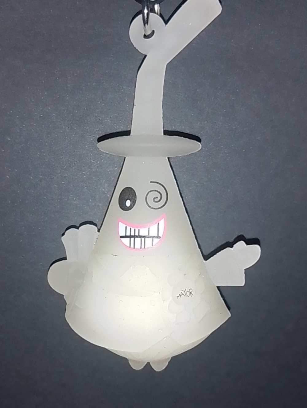 New Nightmare Before Christmas Glow In The Dark Bag Clip Series 8